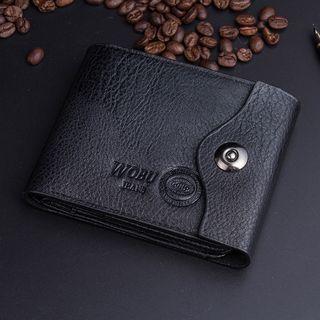 Popper Button Wallet