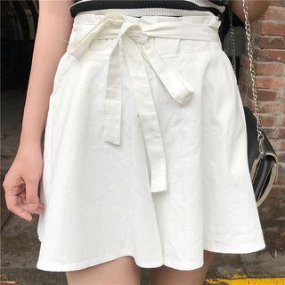 Plain Bow Skort