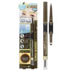 K-palette - Lasting 3 Way Eyebrow Pencil (#02 Natural Brown) 1 Pc
