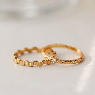 Titanium Steel Ring (various Designs)