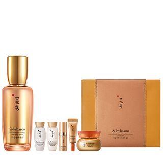 Sulwhasoo - Concentrated Ginseng Renewing Serum Special Set: Essence 50ml + 4ml + Water 15ml + Emulsion 15ml + Eye Cream Ex 3ml + Cream Ex 10ml 6pcs