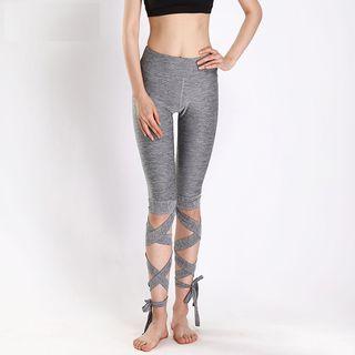Lace Up Yoga Pants