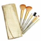 Set Of 8: Makeup Brush + Bag