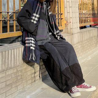 Panel Corduroy Sweatpants