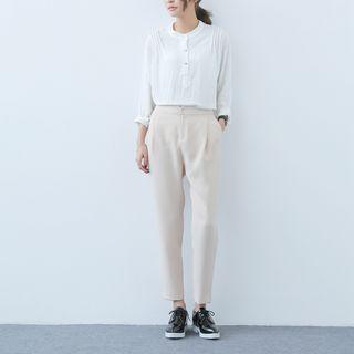 Silm-fit High-waist Cropped Jeans