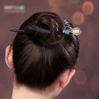 Butterfly Faux Gemstone Hair Stick