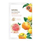 The Saem - Natural Skin Fit Mask Sheet (grapefruit) 1pc