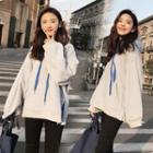 Buttoned Side Hoodie