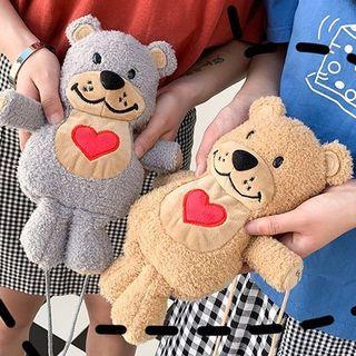 Bear Chenille Crossbody Bag