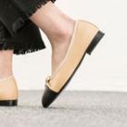 Patent-toe Bow-detail Flats