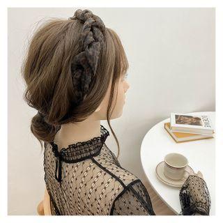 Leopard Print Mesh Hair Band