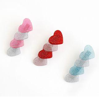 Hearts Hair Clip