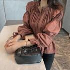 Long-sleeve Blouse As Figure - One Size