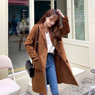 Handmade Single-breasted Tailored Coat