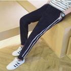 Striped Corduroy Jogger Pants