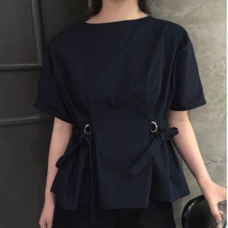 Loose-fit Short-sleeve Top