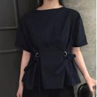 Loose-fit Short-sleeve Top