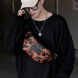 Camo Print Belt Bag Camouflage - One Size