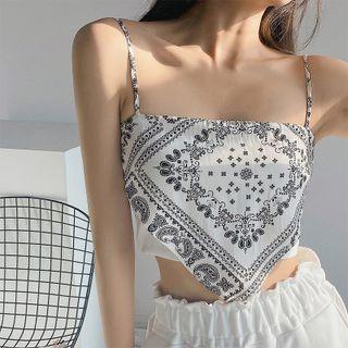 Paisley-print Camisole Top