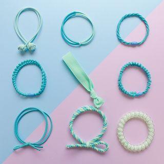 Hair Tie Set (set Of 9 Or 10)