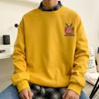 Tv Print Pullover