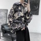 Lantern-sleeve Loose-fit Shirt