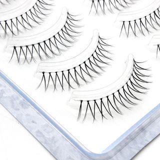False Eyelashes - 721 Set Of 5 Pair - Black - One Size