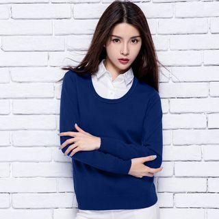 Scoop Neck Knit Top