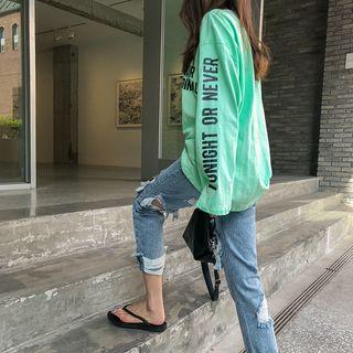 Loose-fit Lettered T-shirt