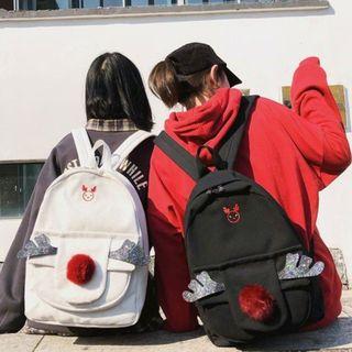 Deer Canvas Backpack