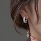 Sterling Hoop Earring