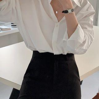Plain Shirt Ivory - One Size