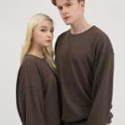 [lovb] Couple Ribbed Sweatshirt