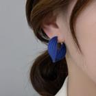 Geometric Alloy Earring 1 Pair - Blue - One Size