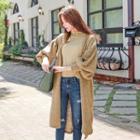 Balloon-sleeve Long M Lange Cardigan