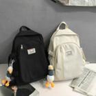 Lightweight Applique Backpack / Duck Bag Charm / Set