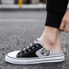 Cartoon Print Sneaker Mules