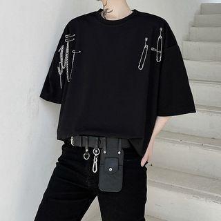 Safety Pin Short-sleeve T-shirt