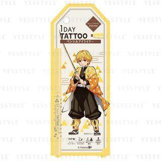 K-palette - Demon Slayer: Kimetsu No Yaiba 1 Day Tattoo Real Lasting Waterproof Eye Pencil 24h Zenitsu Agatsuma Orange Brown 1 Pc