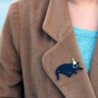 Cat Embroidery Brooch