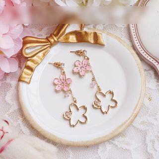 Alloy Sakura Dangle Earring
