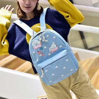 Elephant Print Backpack