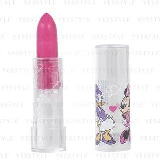 Daiso - Disney Design Cosme Minnie & Daisy Lip Stick Neon Pink 1.8g