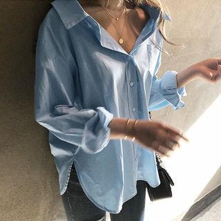 Button-down Pocket-front Shirt