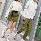 Couple Matching Long-sleeve Shirt / Pants / Mini A-line Skirt