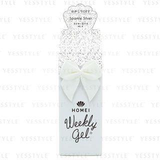 Homei - Weekly Gel Nail Ne-8 Sparkle Silver 9ml