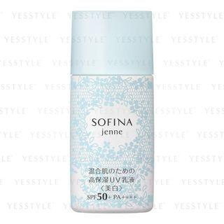 Sofina - Jenne High Moisturizing Uv Emulsion For Mixed Skin (whitening) 30ml