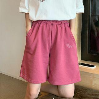 Printed Straight Leg Shorts