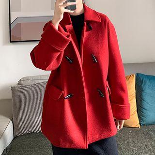 Double Breasted Toggle Coat