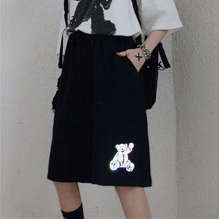 Reflexive Print Shorts